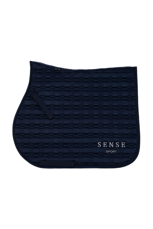 Sense Satin Saddle Pad Navy Blue
