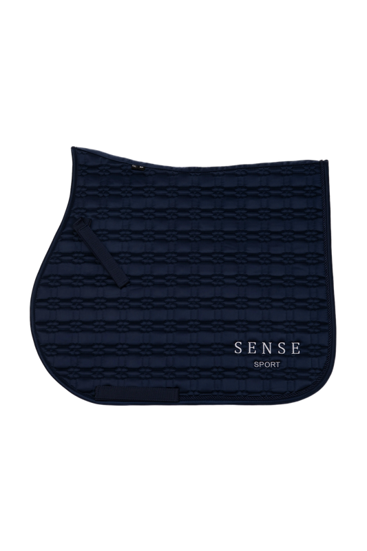 Sense Satin Saddle Pad - Blue