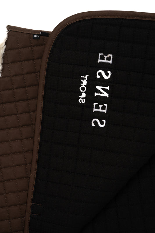 Sense Essential Saddle Pad (Brown)