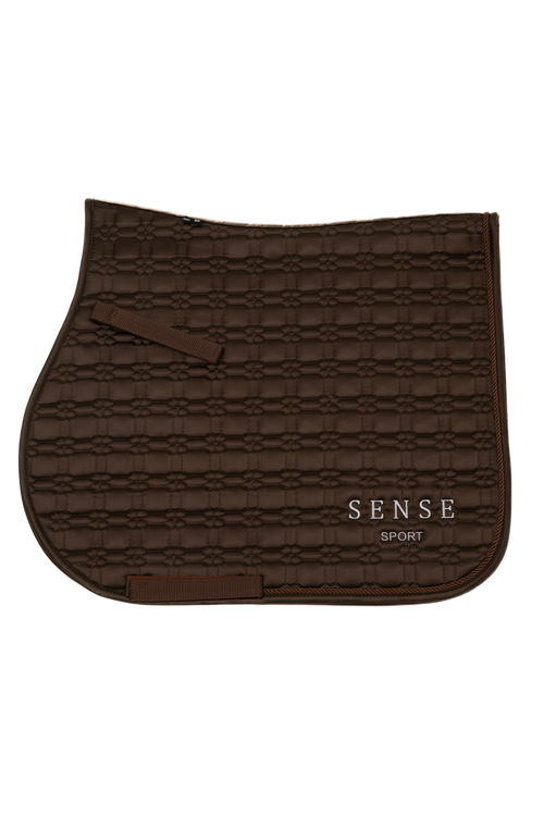 Sense Satin Saddle Pad Deep Brown