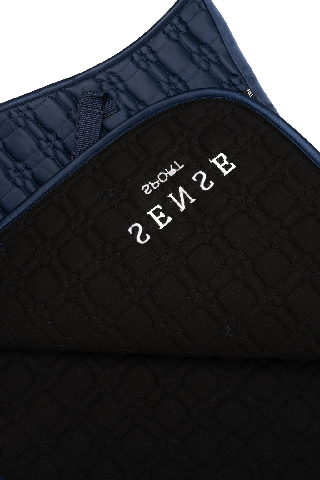 Sense Satin Saddle Pad - Blue