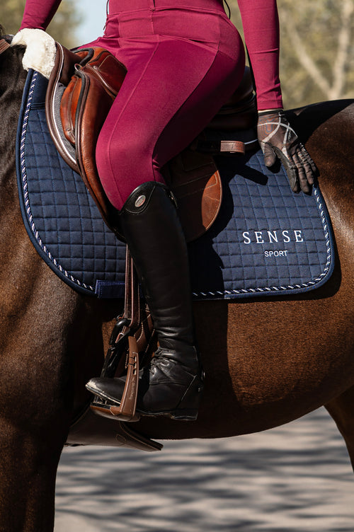 Sense Essential Saddle Pad Navy Blue