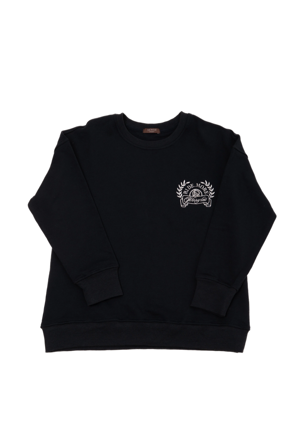 Ride More Sweatshirt (Navy Blue)