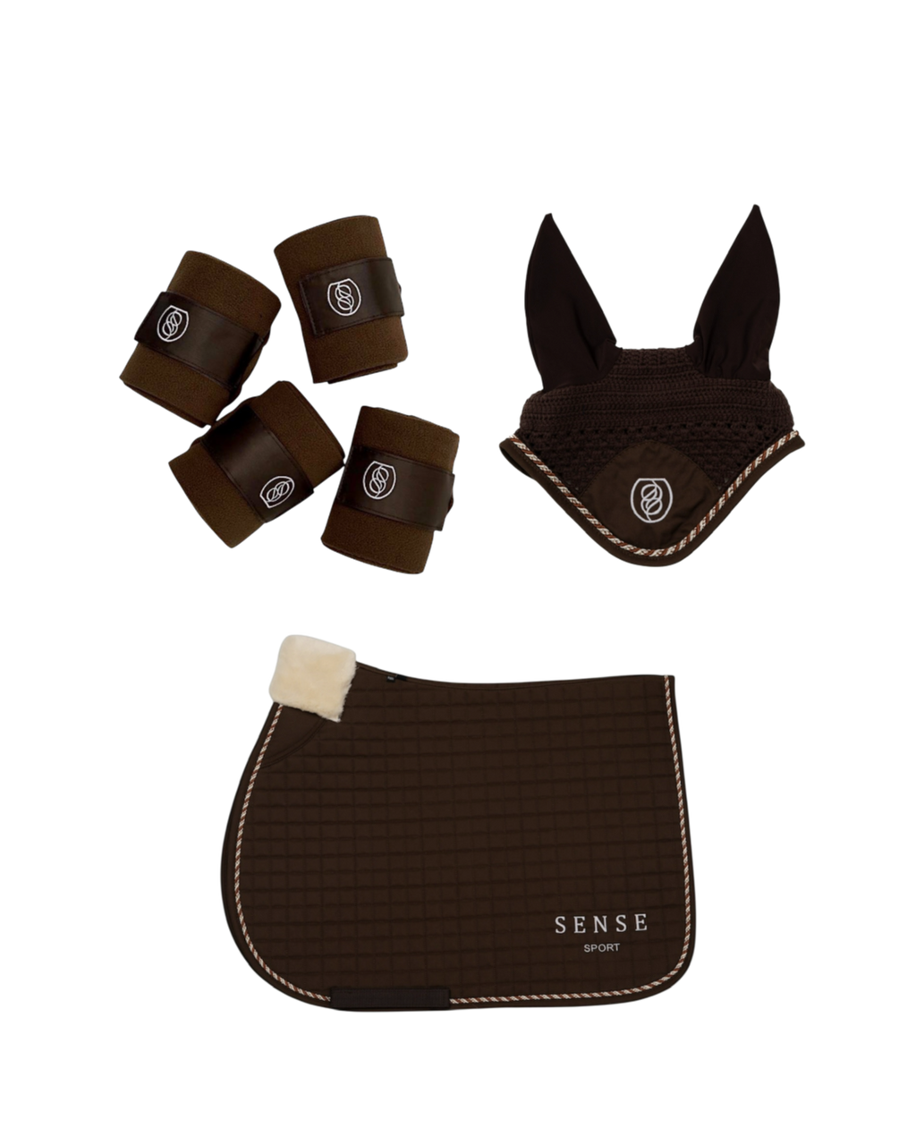 Sense Essential Equestrian Set Brown