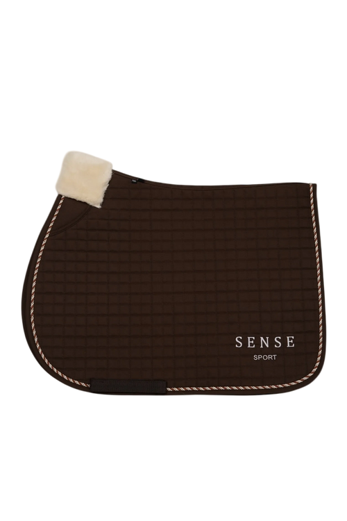 Sense Essential Saddle Pad Deep Brown